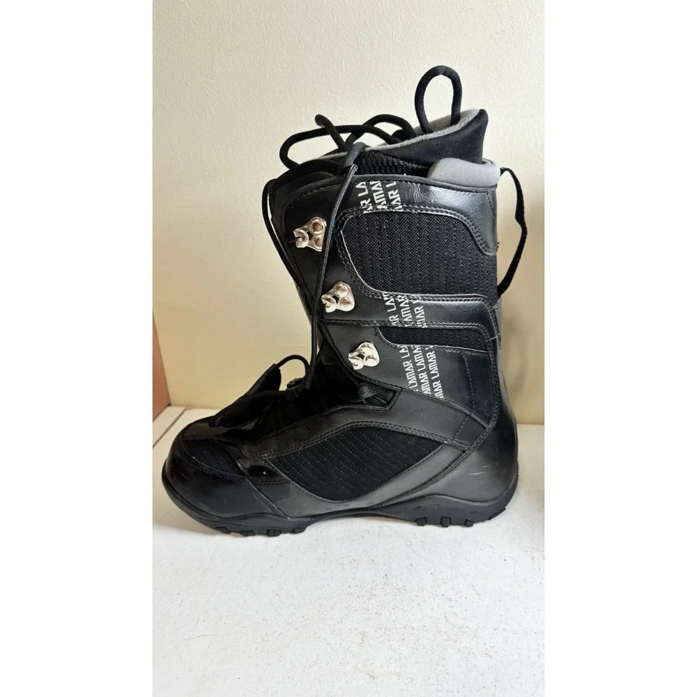 Lamar‎ Snowboard Boots Men's Size 10 Black Lace Up NEW NWOB